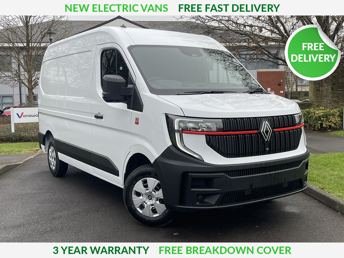 Renault Master LM35 104kW 87kWh Advance Medium Roof Van Auto